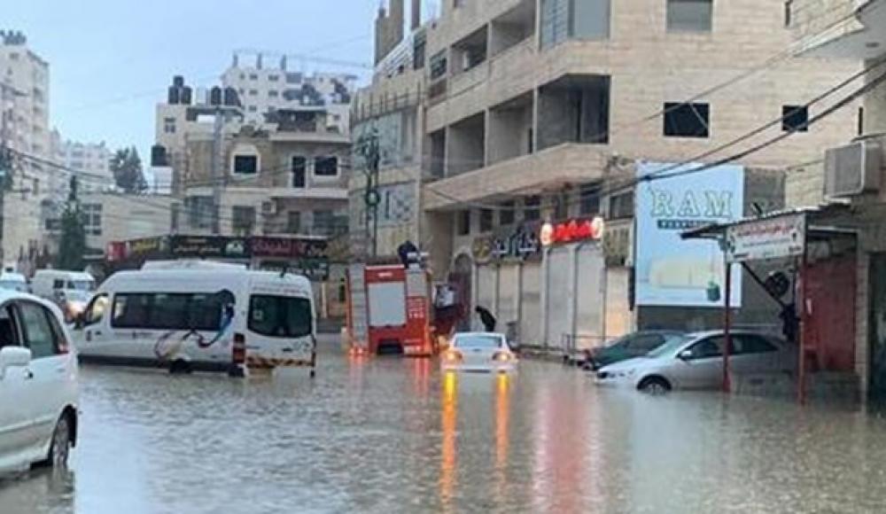 Центр Израиля затопили дожди