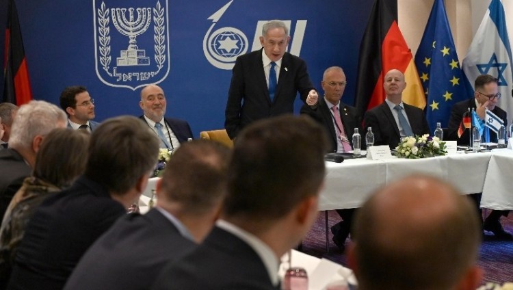 Нетаньяху встретился с лидерами оборонной индустрии Германии