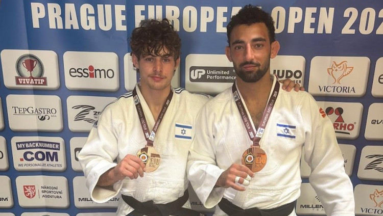 Израильские дзюдоисты завоевали две бронзовые медали Prague Europeaan Open 2025