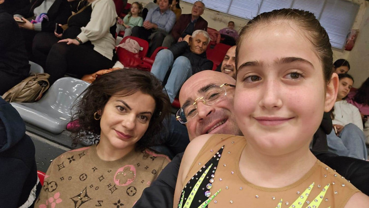 Адель Левиева завоевала «золото» на Чемпионате Израиля по художественной гимнастике