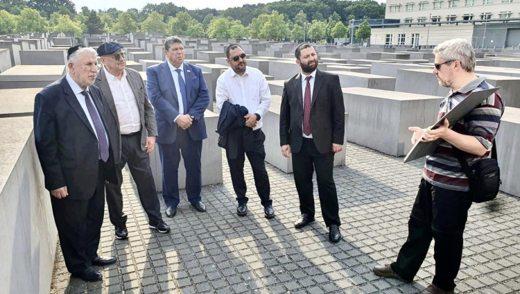Визит делегации еврейской общины Азербайджана в Германию