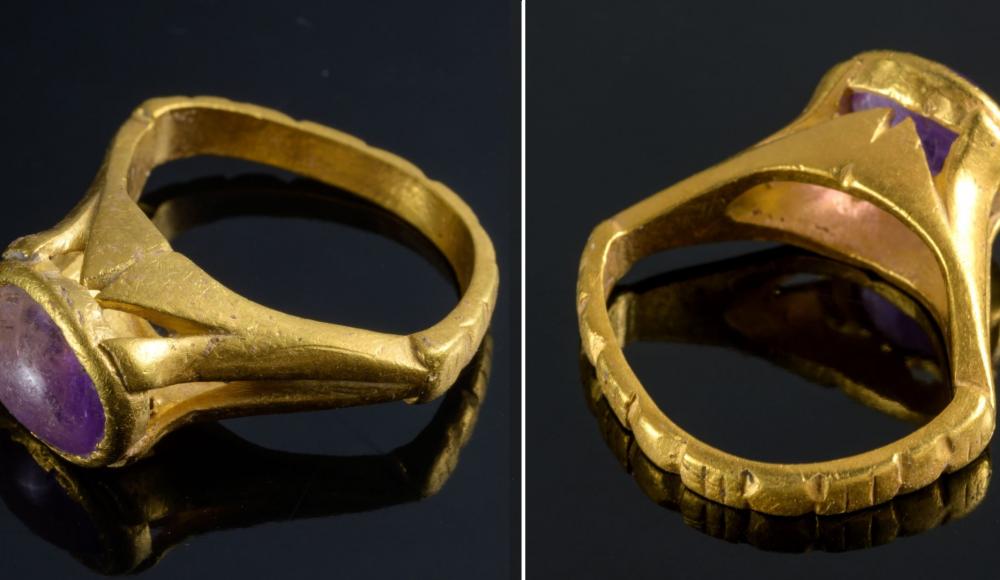 На раскопках византийской винодельни в Израиле найдено редкое золотое кольцо