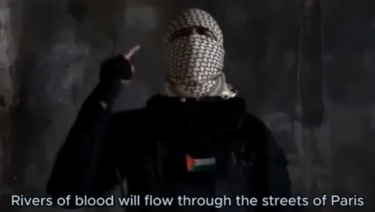 Парижу пообещали «реки крови» за «поддержку сионистов» в вирусном видео