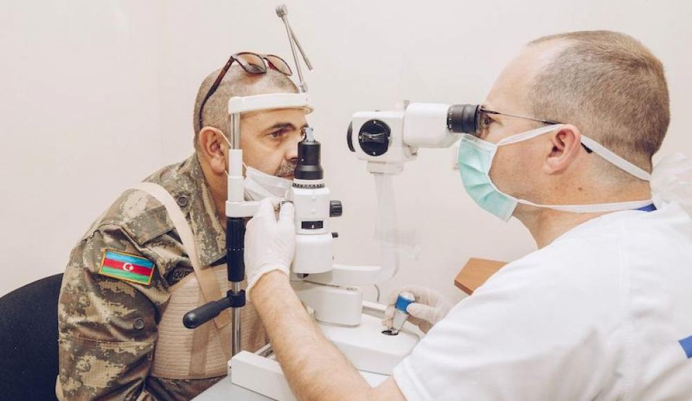 Для лечения раненых военных в Азербайджан прибыла бригада израильских офтальмологов