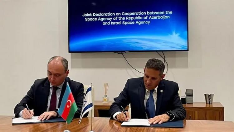 Израиль и Азербайджан подписали соглашение о сотрудничестве в космической сфере