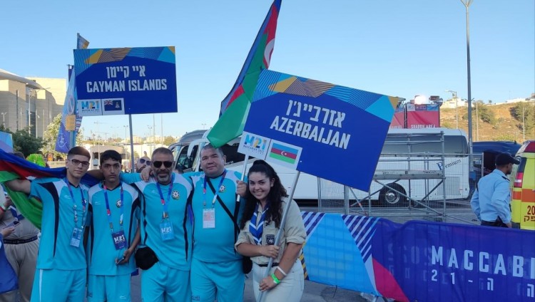 «Маккаби-Азербайджан» успешно выступила на играх 21-ой Маккабиады в Израиле