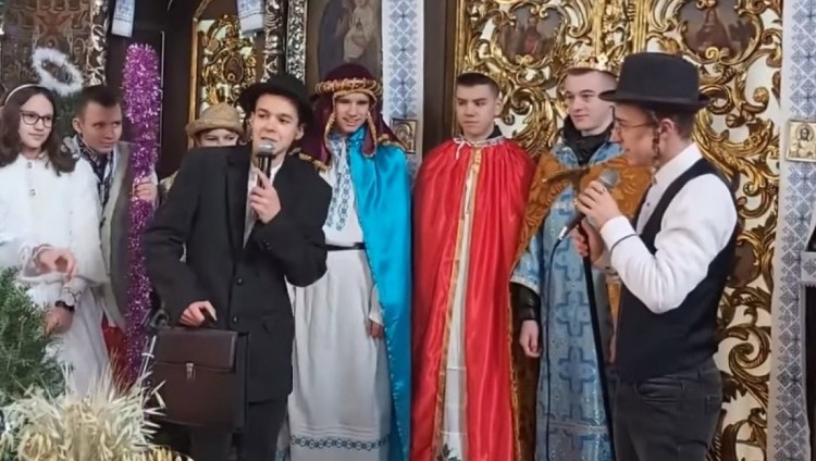 На Украине дети разыграли антисемитскую сценку в церкви