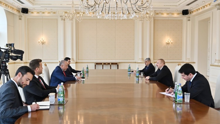 Ильхам Алиев встретился с министром финансов Израиля Авигдором Либерманом
