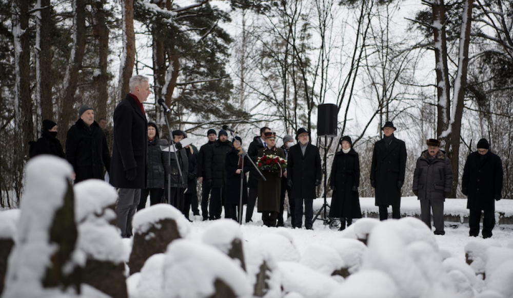 В Румбульском лесу под Ригой почтили память жертв Холокоста