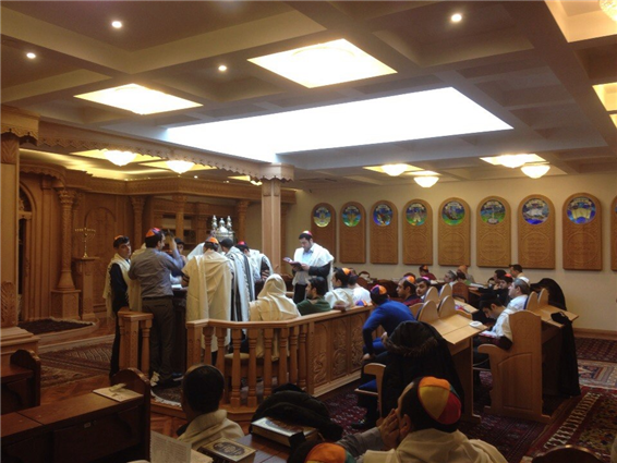 Пурим в синагоге «Бейт-Сфаради»
