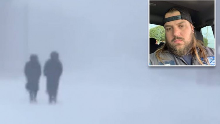 В Нью-Джерси водитель снегоуборщика засыпал двух ультраортодоксов снегом и льдом