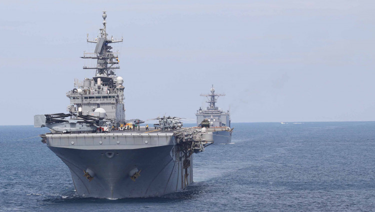 США направили 12 военных кораблей на Ближний Восток на фоне напряженности в регионе