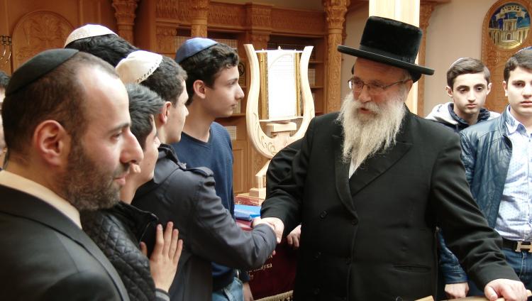 Израильский раввин прочел лекцию в синагоге «Байт-Сфаради»