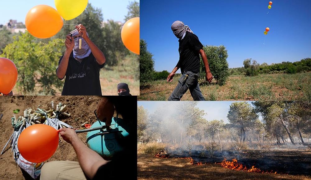 «Огненный террор» привел к 20 пожарам на границе с Газой