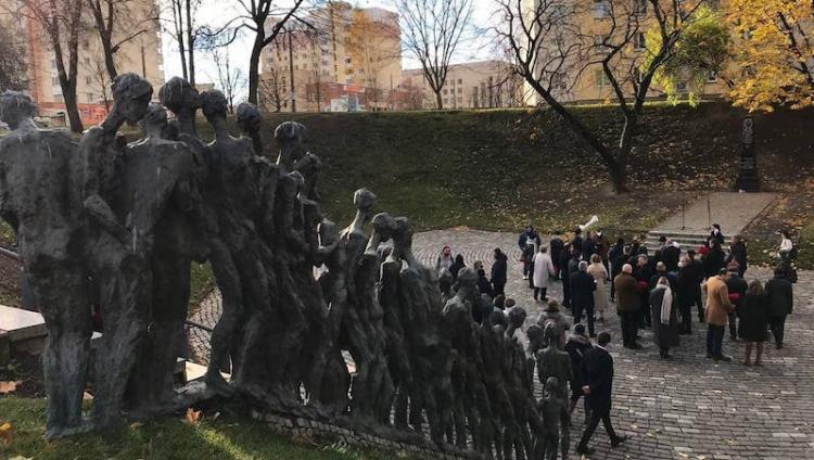 В мемориале «Яма» почтили память жертв Минского гетто
