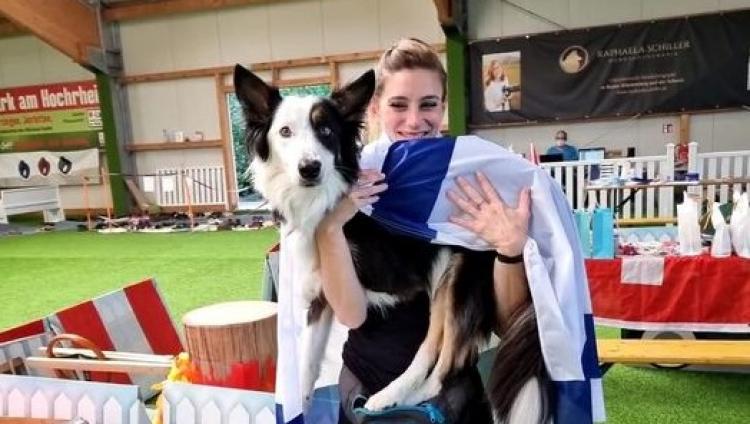 Не «Собачий вальс»: израильская пара вошла в топ-10 на европейском чемпионате по танцам с собаками