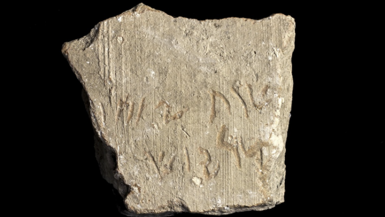 В Израиле на 2500-летнем черепке обнаружено имя царя Дария - отца Ахашвероша из истории Пурима