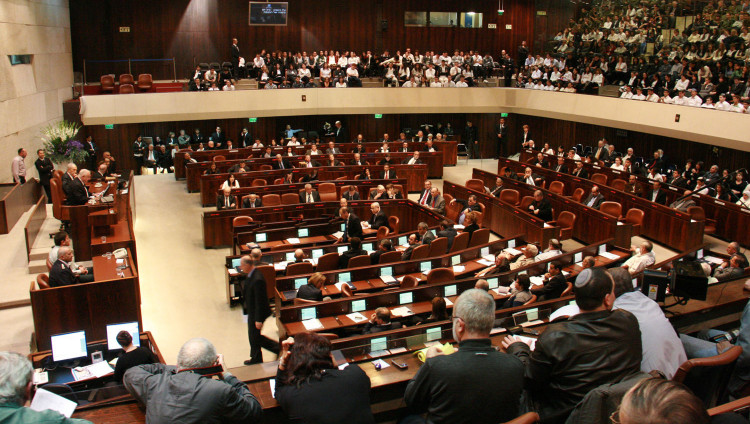 68:0 — депутаты израильского парламента проголосовали против создания палестинского государства