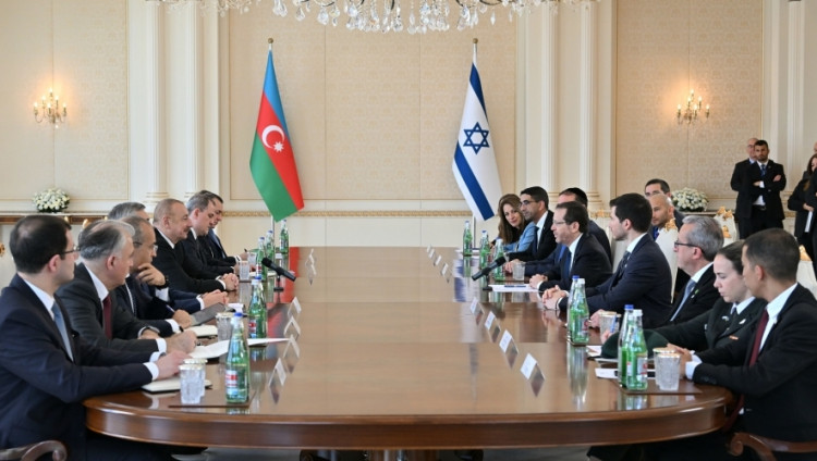 Ицхак Герцог: мы приезжаем в Азербайджан с открытым сердцем, большой дружбой между нашими народами