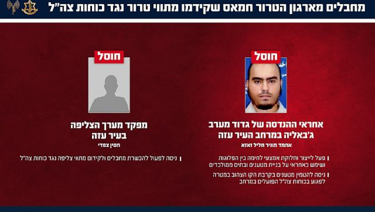 ЦАХАЛ сообщил о ликвидации двух командиров ХАМАС