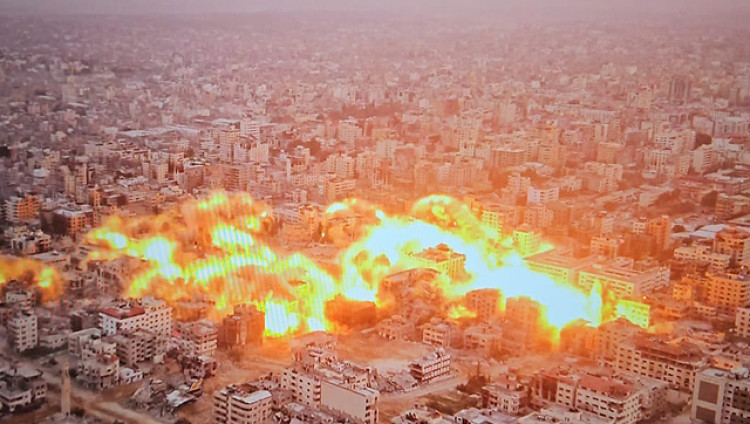 ЦАХАЛ опубликовал видео уничтожения подземного комплекса ХАМАСа в Газе