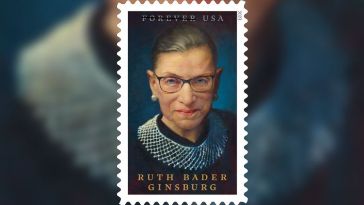 В США выпустят почтовую марку с Рут Гинзбург