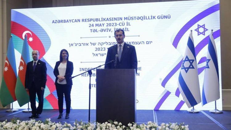 В посольстве Азербайджана в Израиле состоялось мероприятие по случаю Дня Независимости