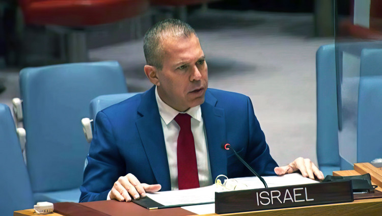 Посол Израиля в ООН устроил акцию протеста во время выступления президента Ирана 