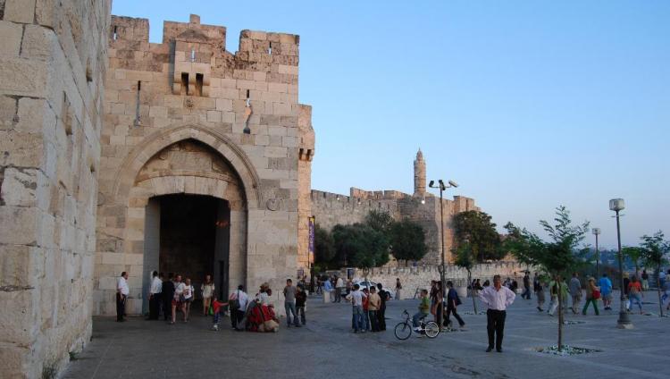 Христиане провели акцию протеста в центре Иерусалима