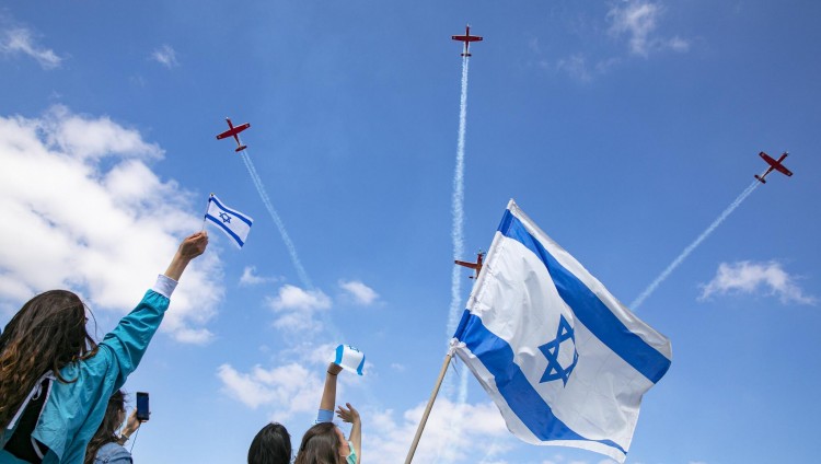 5 мая, в 74-й День независимости Израиля, состоится праздничный воздушный парад