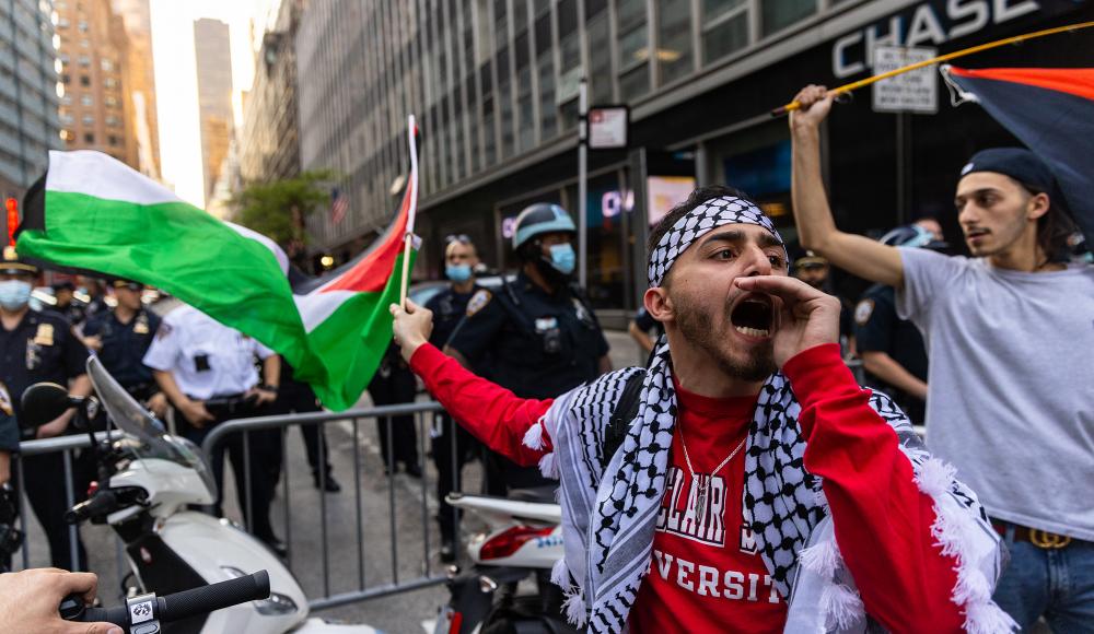 В Нью-Йорке пропалестинские активисты снова нападают на евреев