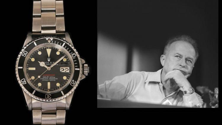 Часы Rolex Ицхака Рабина выставлены на аукцион за $50 тысяч