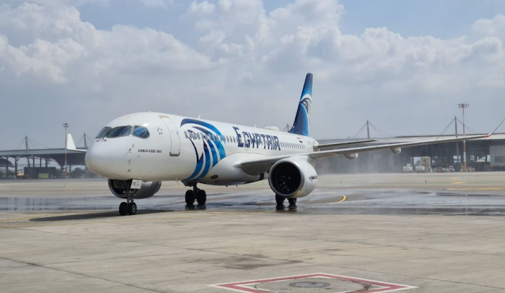 В Бен-Гурионе приземлился первый лайнер EgyptAir рейса Каир-Тель-Авив