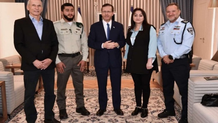 Президент Израиля наградил азербайджанца - военнослужащего МАГАВ