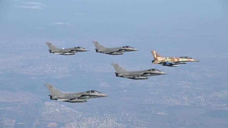 Израиль и Франция провели совместные учения ВВС
