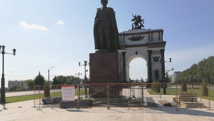 В курском парке «Патриот» отреставрируют памятный знак жертвам Холокоста
