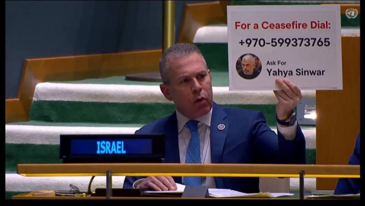 ХАМАС отомстил Гиладу Эрдану за выступление на Генассамблее ООН, опубликовав его телефонный номер
