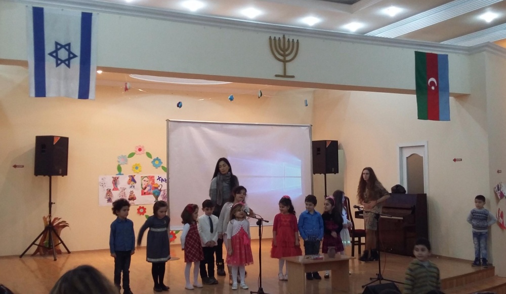 Детская Ханука в Еврейском Доме в Баку