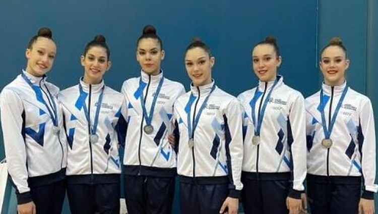 Сборная Израиля по художественной гимнастике завоевала серебро Этапа Кубка мира в Баку