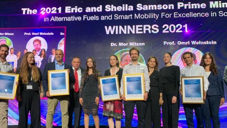 Семеро израильских ученых получили премию премьер-министра за инновации в сфере «умного транспорта»