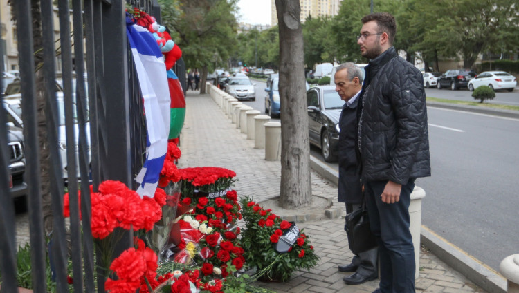 Представители Фонда «СТМЭГИ-Азербайджан» почтили память жертв атаки ХАМАСа на Израиль