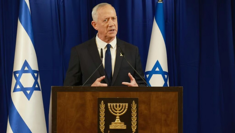 Бени Ганц объявил о выходе из состава чрезвычайного национального правительства Израиля