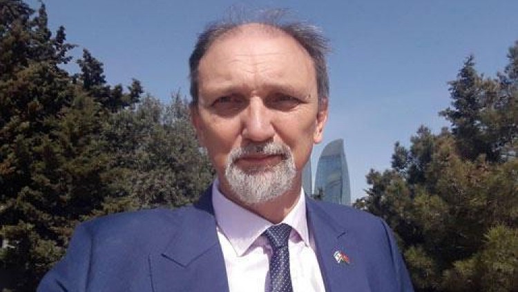 Активист азербайджанского землячества в Израиле Юрий Бочаров награжден медалью Ровшана Мустафаева