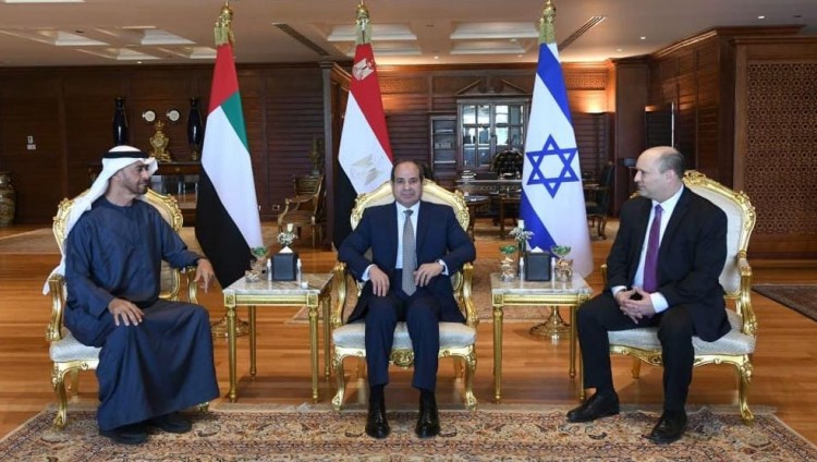 В Шарм-эш-Шейхе завершилась встреча лидеров Египта, Израиля и ОАЭ