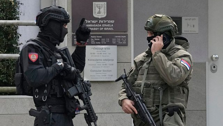 Теракт у посольства Израиля в Сербии, ранен охранник