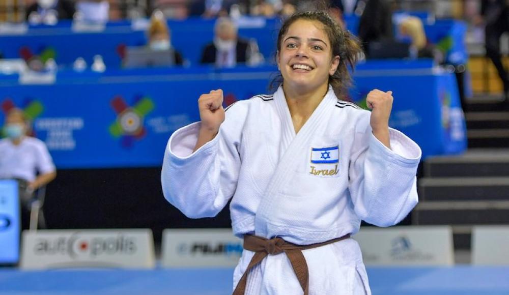 Израильская дзюдоистка завоевала золото Чемпионата Европы среди юниоров