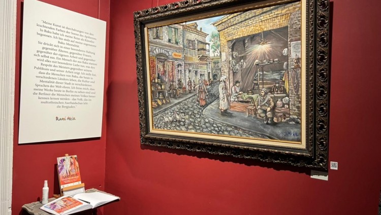 Выставка живописи Рами Меира из серии «Горские евреи» открылась в Берлине