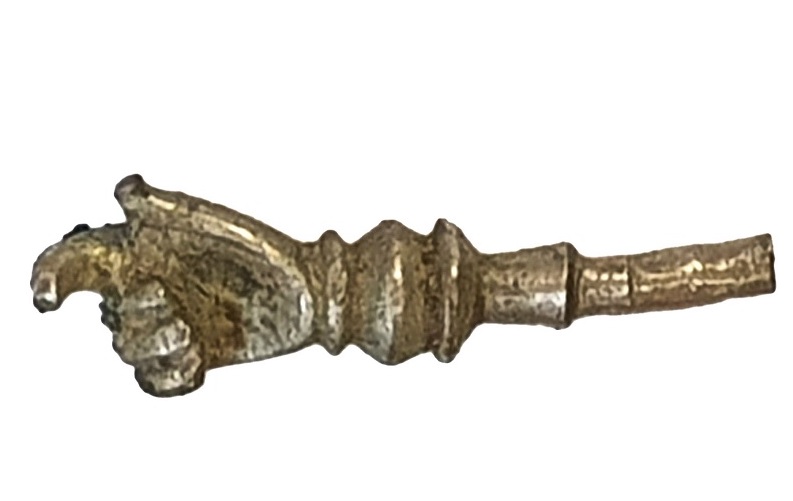 Silver pointer - yad - for reading Torah found at Vilna excavations.jpeg