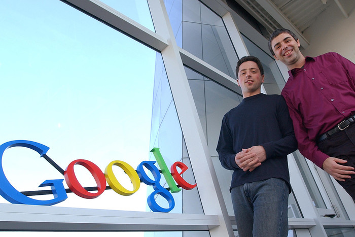 Основатели Google Сергей Брин и Ларри Пейдж