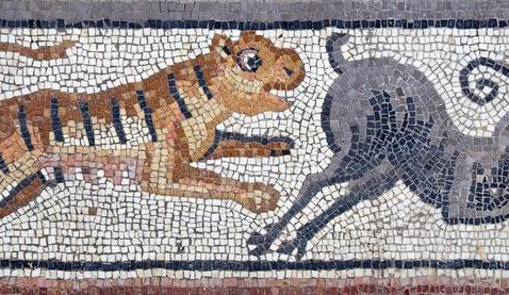 В Израиле археологи обнаружили 1600-летнюю мозаику